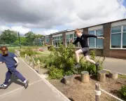 How a North London School Transformed Its Flooded Playground into a Climate-Adapted Oasis