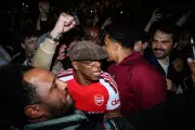 Ian Wright Celebrates Arsenal's First Premier League Title in 22 Years