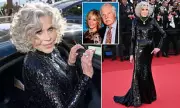 Jane Fonda Dazzles at Cannes Days After Ex-Husband Ted Turner's Death