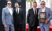 Jimmy Kimmel Praises Conservative Friend Adam Carolla at Walk of Fame Ceremony