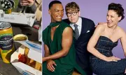 Josh Widdicombe Marks New Strictly Role with Fish and Chips in Rain
