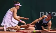 Katie Boulter and Zeynep Sonmez Injured by Roland Garros Advertising Hoardings