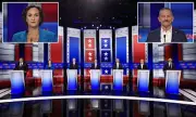 Katie Porter Defiantly Says 'F*** Him' About Trump at California Debate