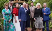 King Charles and Queen Camilla Arrive at Chelsea Flower Show with David Beckham