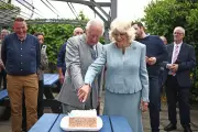 King Charles Bakes 'VIP Dessert' at Community Hub in Newtownards