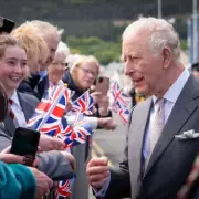 King Charles Laughs Off Seagull Dropping on Jacket During Northern Ireland Visit