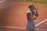 Kostyuk Fights Tears and Missile Strike to Reach French Open Second Round