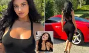 Kylie Jenner Sizzles in Black Catsuit as Khloe Trolls Her Over Ferrari