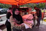 Lebanese Grandmother Feeds Thousands Displaced by War from Her Tent Bakery