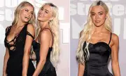 Livvy Dunne Stuns in Black Mini Dress at SI Swimsuit Launch Party