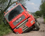 Lorry Sent to Fix Sinkhole Gets Stuck in One in Somerset