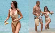 Love Island Star Georgia Steel Shows Off Toned Figure on Barbados Holiday