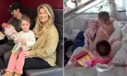 Love Island Star Shaughna Phillips Baby Nearly Hit by Falling Curtain Rail