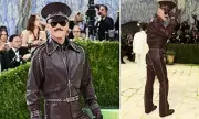 Luke Evans Stuns in Head-to-Toe Leather at Met Gala 2026