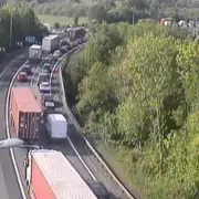 M25 Gridlocked After Serious Crash Between J5 and J6 in Kent