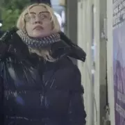 Madonna Plasters Album Posters in Shoreditch Night Promotion