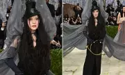 Madonna Stuns in Gothic Saint Laurent at Met Gala 2026