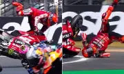 Marc Marquez Suffers Horrific MotoGP Crash and Breaks Foot in France