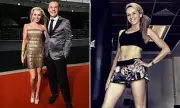 Martin Lewis's glamorous wife Lara steals show at BAFTAs in mini dress