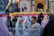 Mass Wedding and Lilac Missile at Tehran's Sacrifice for Iran Event