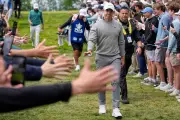 McIlroy charges into contention at US PGA Championship third round