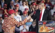 Meet 'Brick Suit Guy': Trump Superfan Who Became a MAGA Icon