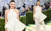 Miranda Kerr Stuns in Elegant White Ensemble at Met Gala 2026
