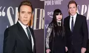 Nicolas Cage and Wife Riko Shibata Stun at Spider-Noir Premiere in NYC