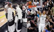 Nuns Bless Spurs Center Luke Kornet Before Game 4 Win vs Thunder