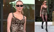 Olivia Attwood Dazzles in £1,600 Leopard Print Playsuit Amid Pete Wicks Romance Rumours