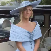 Paris Fury Stuns in Blue at Daughter Venezuela's Wedding, Tyson Gets Emotional