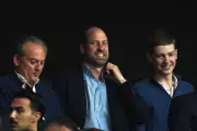 Prince William Meets Aston Villa Podcast Hosts After Europa League Win