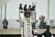Protester Ends Five-Day Washington Bridge Stand Against AI and Iran War