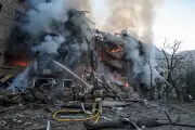 Putin Launches Massive Attack on Ukraine with Hypersonic Missiles and 600 Drones