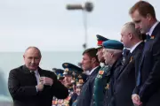 Putin Vows Ukraine Victory, Slams NATO at Scaled-Back Victory Day Parade