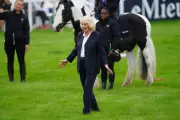Queen Camilla Greets Ex-Husband Andrew Parker Bowles at Badminton Horse Trials