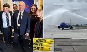 Retiring Spirit Airlines Pilot Gets Heartwarming Send-Off from Southwest After Carrier's Shutdown
