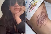 Rihanna Shows Off New Tattoo Designed by Her Three Children