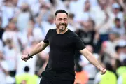 Roberto De Zerbi Confronts 'Negative' Journalist After Tottenham Survive Relegation