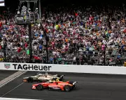 Rosenqvist Wins Indy 500 in Dramatic Finish, Malukas Second