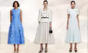 Royals Stun in Ivory and Blue at Buckingham Palace Garden Party