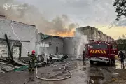 Russia Pounds Kyiv in Intense Missile and Drone Attack, Injuring 10