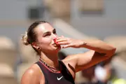 Sabalenka's Diamond Jewellery Steals Show at French Opener