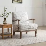 Save Nearly £60 on Dunelm's Elegant Floral Accent Chair in Spring Sale