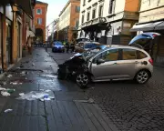 Seven Injured After Car Rams Pedestrians in Modena, Italy
