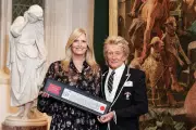 Sir Rod Stewart 'so proud' of wife Penny Lancaster receiving Freedom of City of London