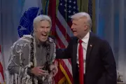 SNL Season Finale: Will Ferrell as Epstein Ghost Sings with Trump