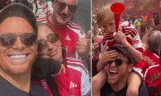 Stacey Solomon and Joe Swash Join Arsenal Victory Parade with Family