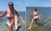 Stacey Solomon Stuns in Pink Bikini During Lavish Miami PR Trip