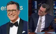 Stephen Colbert Reveals 'Distracting' Crush on Michelle Williams as Show Ends